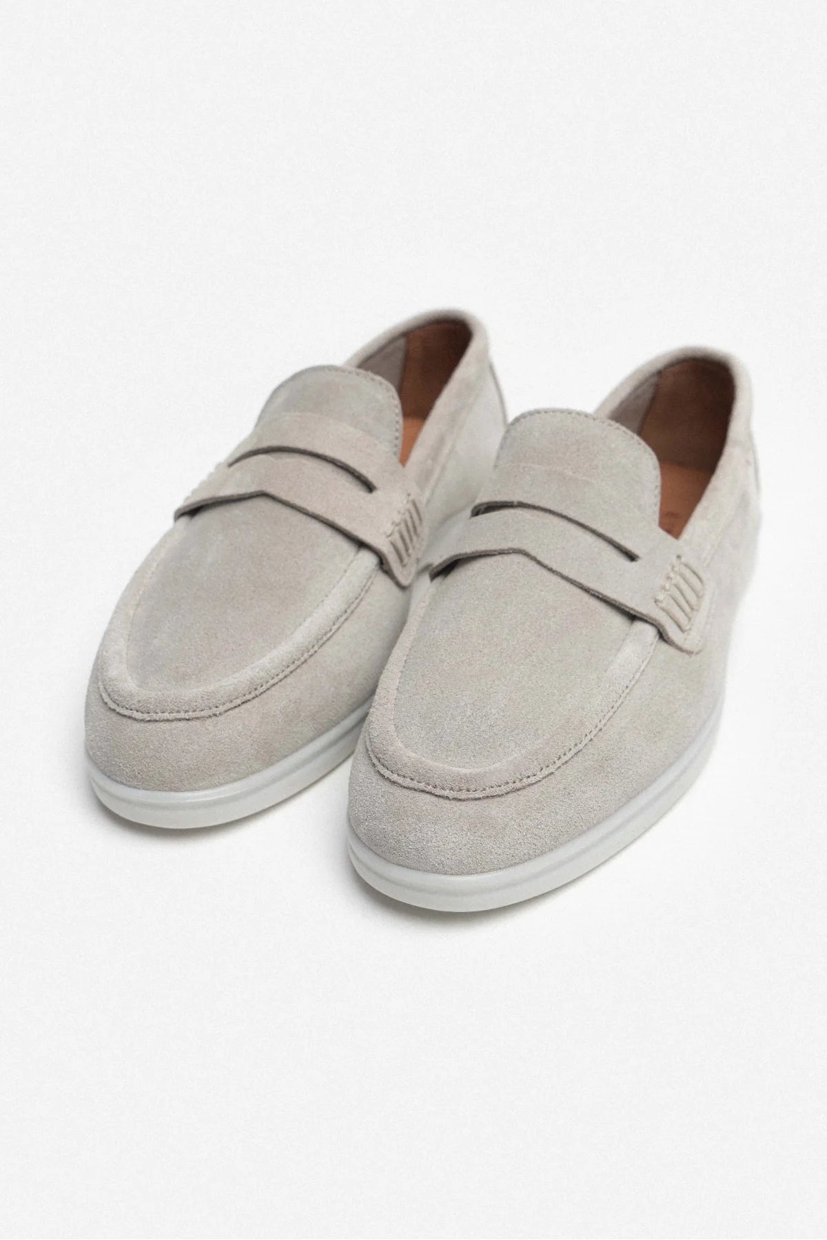 Ballerines X-Harmony beige en cuir véritable