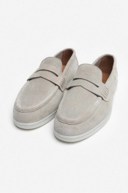 Ballerines X-Harmony beige en cuir véritable