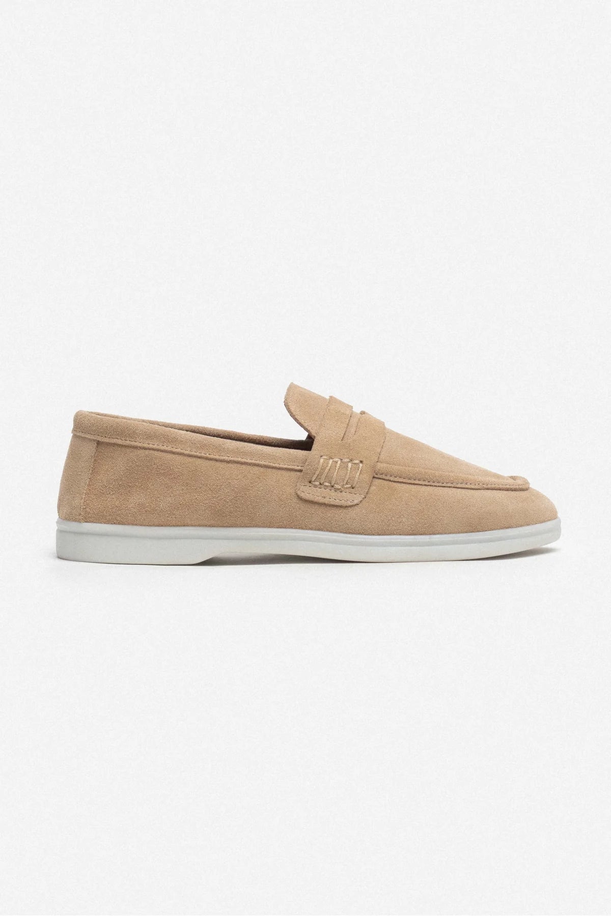 Ballerines X-Harmony nude en cuir véritable