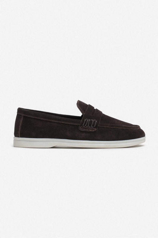 Ballerines X-Harmony marron en cuir véritable