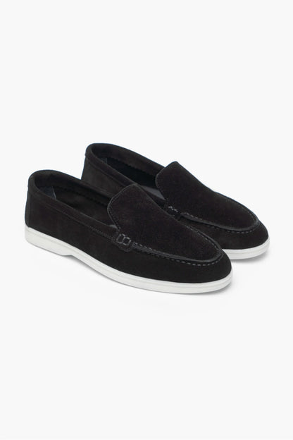 Ballerines Harmony noir en cuir véritable