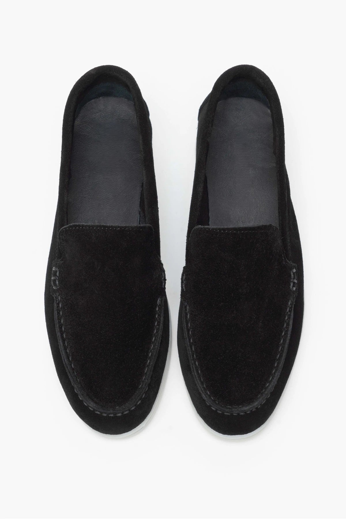 Ballerines Harmony noir en cuir véritable