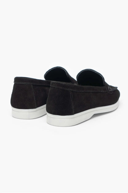 Ballerines Harmony noir en cuir véritable