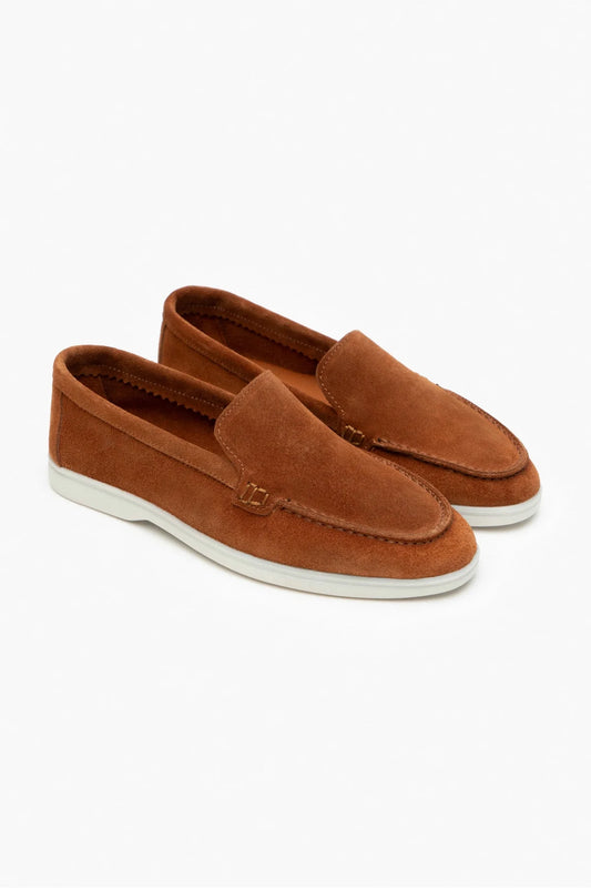 Ballerines Harmony taba en cuir véritable
