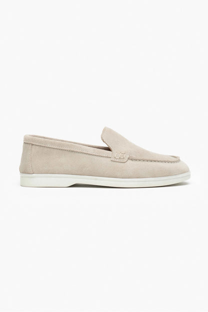 Ballerines Harmony beiges en cuir véritable