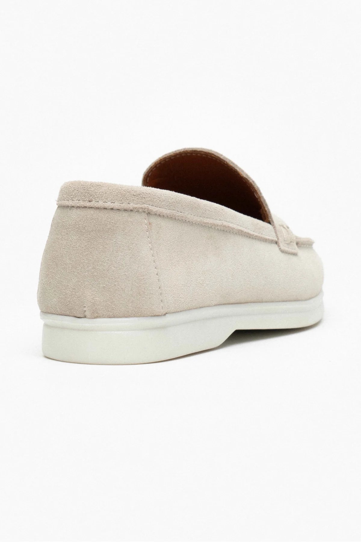 Ballerines Harmony beiges en cuir véritable